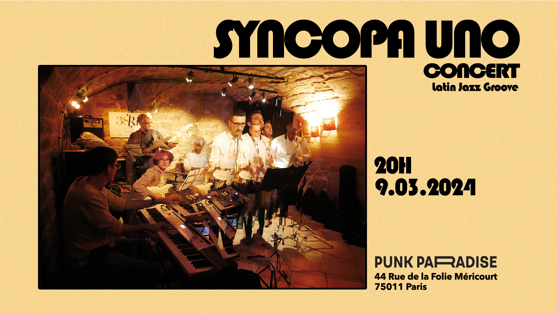 affiche-concert-syncopa-uno-punk-paradise-09-03-2024-fb